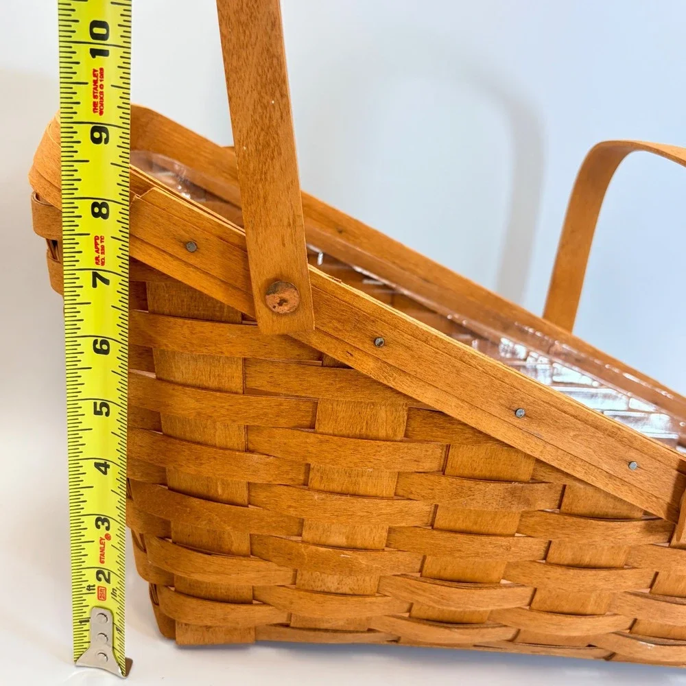 Longaberger handwoven basket